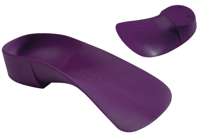 QuadraSteps Orthotics Quad B showing top and bottom views